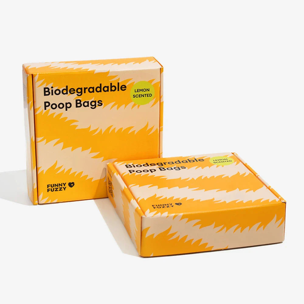 Bolsas de basura recicladas duraderas con aroma a limón FUNNYFUZZY - Fresco