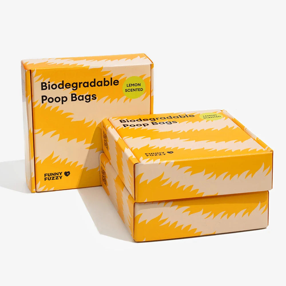Bolsas de basura recicladas duraderas con aroma a limón FUNNYFUZZY - Fresco