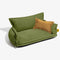 CHENILLE DE CHENILLE CHENILLE Doble capa extraíble Cama de perros ortopédica con almohada