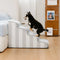Escalera de mascotas antideslizante de esponja extraíble de rayas de moda - SafeStep