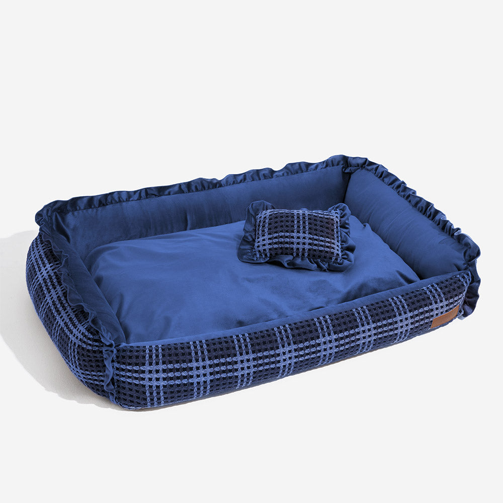 Cama clásica de lujo lavable y acogedora para perros - Bliss Napper