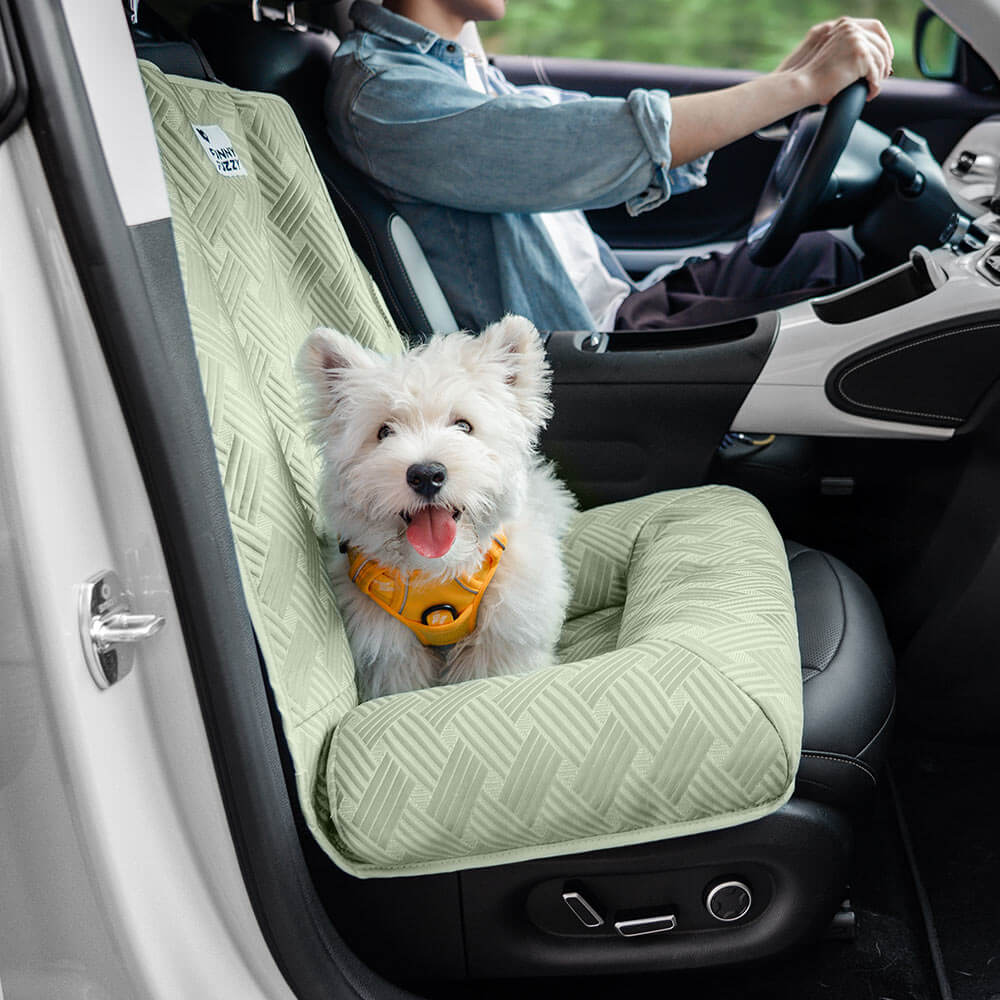 Bolstia de viaje de enfriamiento Seguridad asiento trasero Bed de asiento para perros grande - Rover con frío