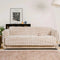 Fluffy suave muebles suaves de la cubierta del sofá de los muebles