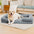 Cama de perros ortopédica de soporte envolvente impermeable desmontable