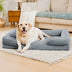 Cama de perros ortopédica de soporte envolvente impermeable desmontable