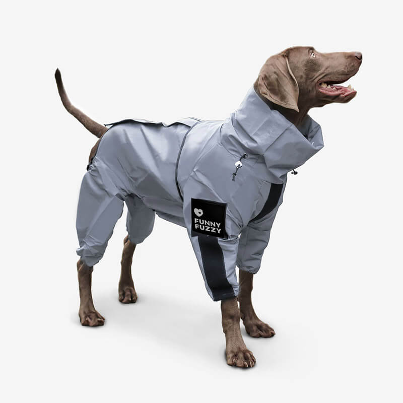 Impermeable Reflectante para Perros para Todo Clima