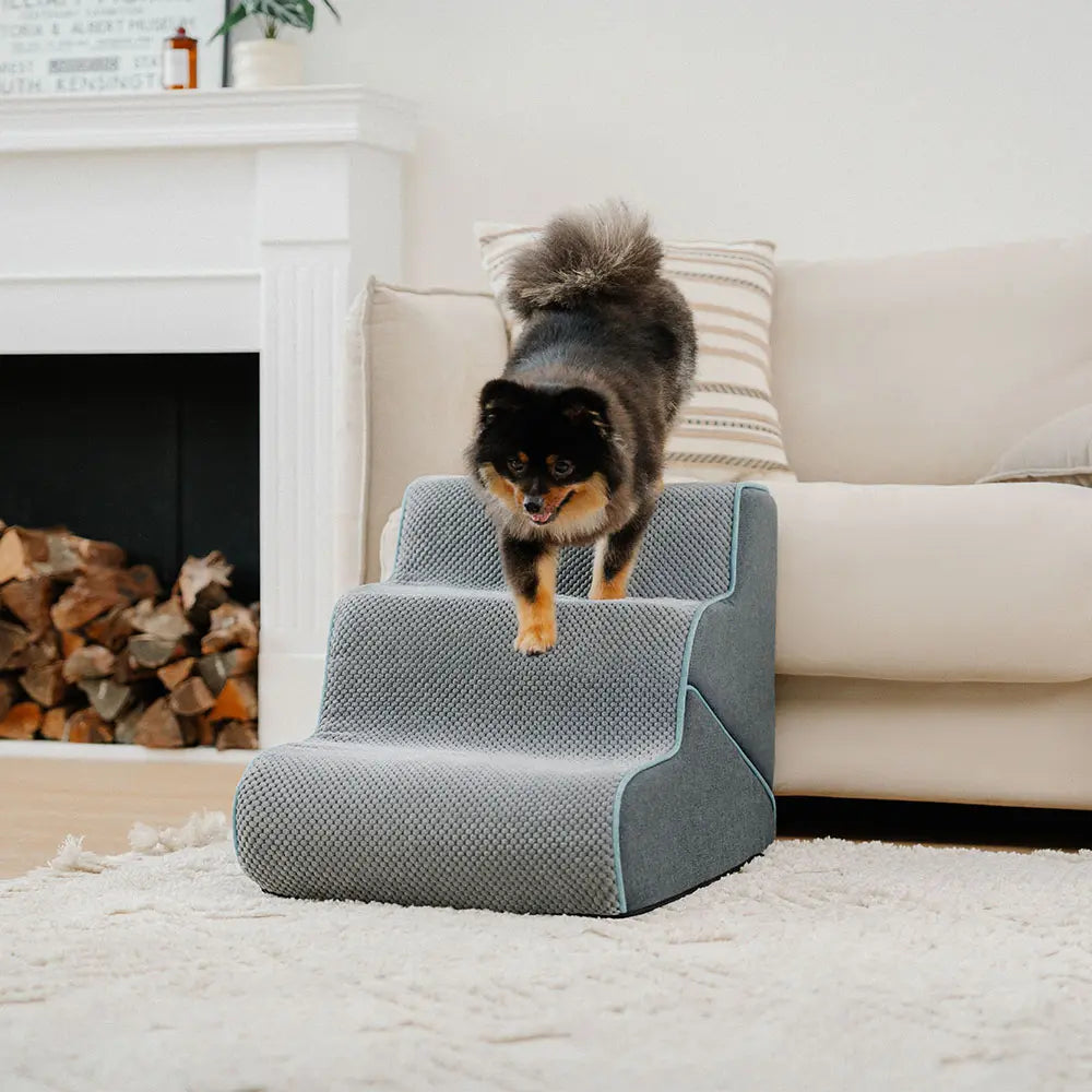 Escaleras para perros plegables 2 en 1 multifuncionales con modo de rampa