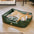 Cama para perros de lujo de cuero sintético impermeable y desmontable