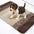 Alfombra de entrada gruesa, absorbente, antideslizante y de secado rápido para mascotas y patas embarradas.