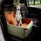 Cama elevada de asiento de asiento para perros de cuero para perros de cuero para perros - Voyager urbano
