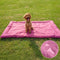 Estera de mascotas plegable impermeable al aire libre para automóviles y acampar