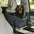 Asiento para mascotas y transportadora de cuero sintético de lujo para el consola de seguridad del automóvil - Urban Voyager