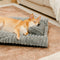 Fluffy espesa espesa cama tranquilizadora con almohada