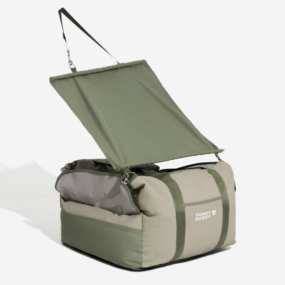 Asiento elevador para coche para perros impermeable y transpirable - Pup Rover