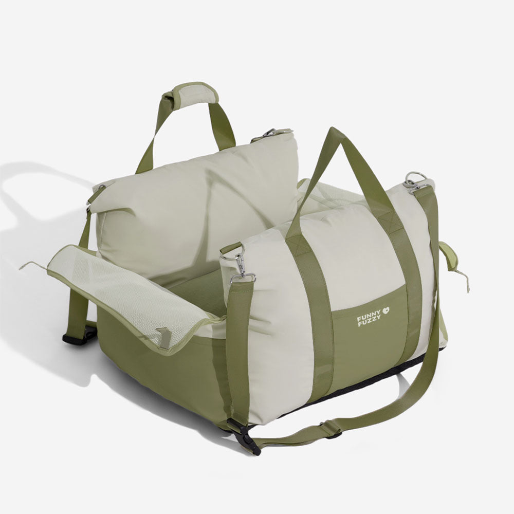 Asiento elevador para coche para perros impermeable y transpirable - Pup Rover