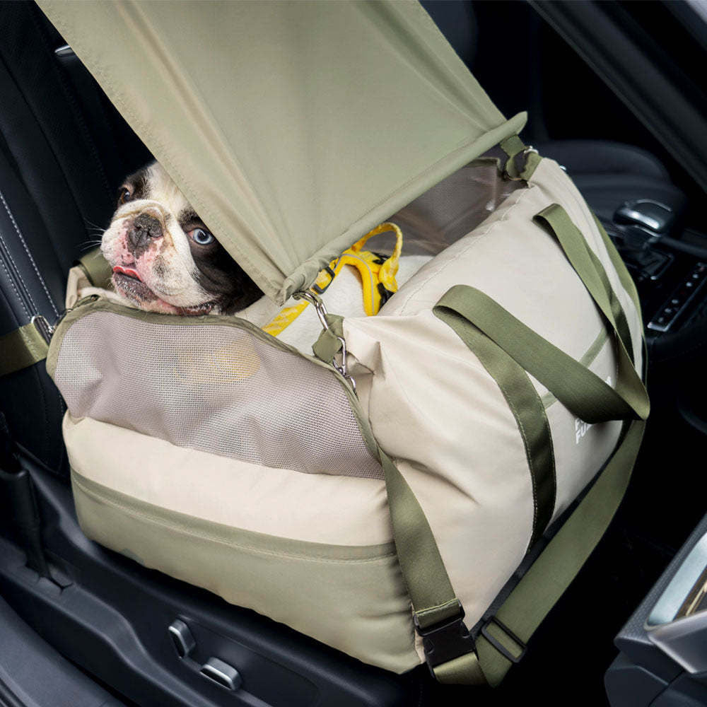 Asiento elevador para coche para perros impermeable y transpirable - Pup Rover
