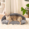 Cama de gato ultra suave y difuso gatito