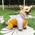 Abrigo para perros lavable de cuatro patas reflectante reflectante de calidez