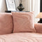 Warmer Plüsch-Sofaschutz aus gebogenem Jacquard mit rutschfestem Bezug