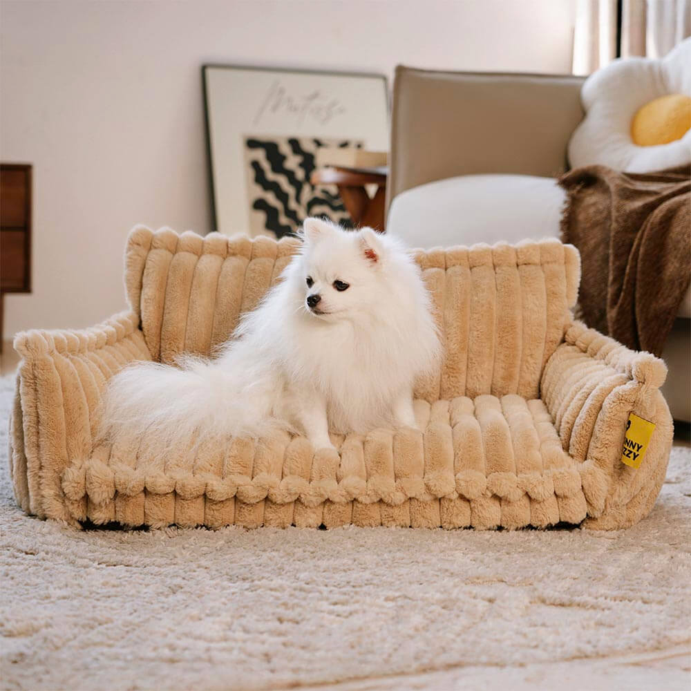 Almohada ortopédica grande, suave y lavable para perros, sofá cama para perros - Snoozy Dream