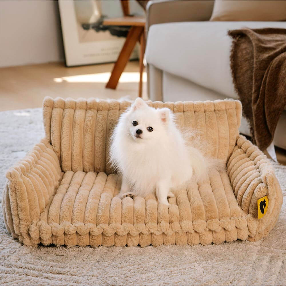 Almohada ortopédica grande, suave y lavable para perros, sofá cama para perros - Snoozy Dream