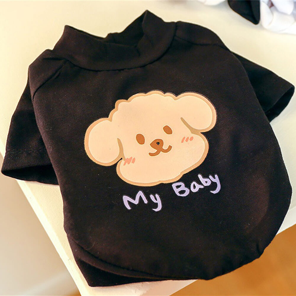 Bonita camiseta para perro "My Baby": ropa adorable y acogedora para mascotas