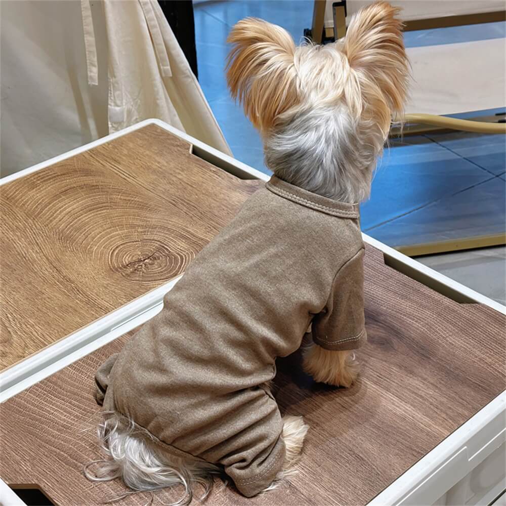 Pijamas acogedores para perros: ropa de dormir suave y cómoda para todo el cuerpo de tu mascota