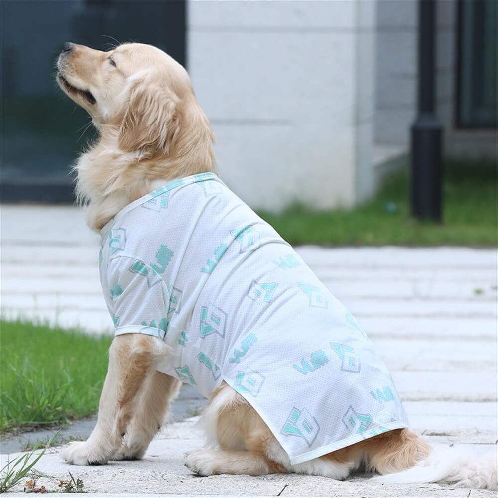 Ropa para mascotas ligera y transpirable de verano