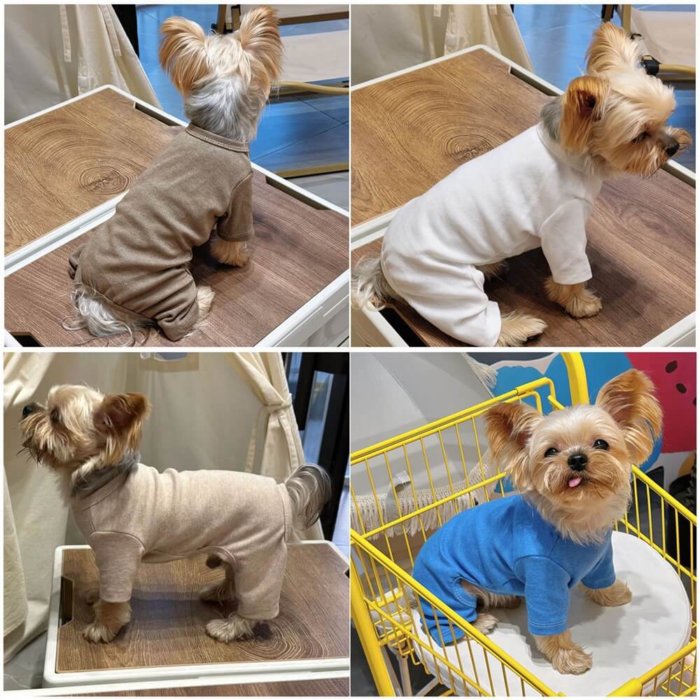 Pijamas acogedores para perros: ropa de dormir suave y cómoda para todo el cuerpo de tu mascota