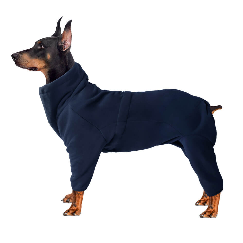 Traje polar para perros: cálido y acogedor para todo el cuerpo en climas fríos