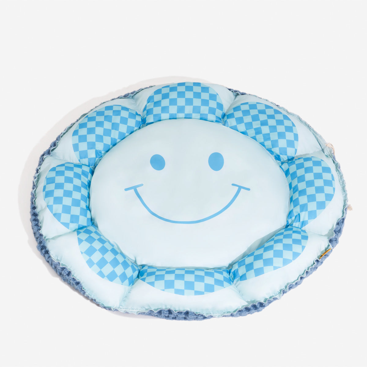 Cama para perros redonda con colchón de refrigeración reversible de doble cara