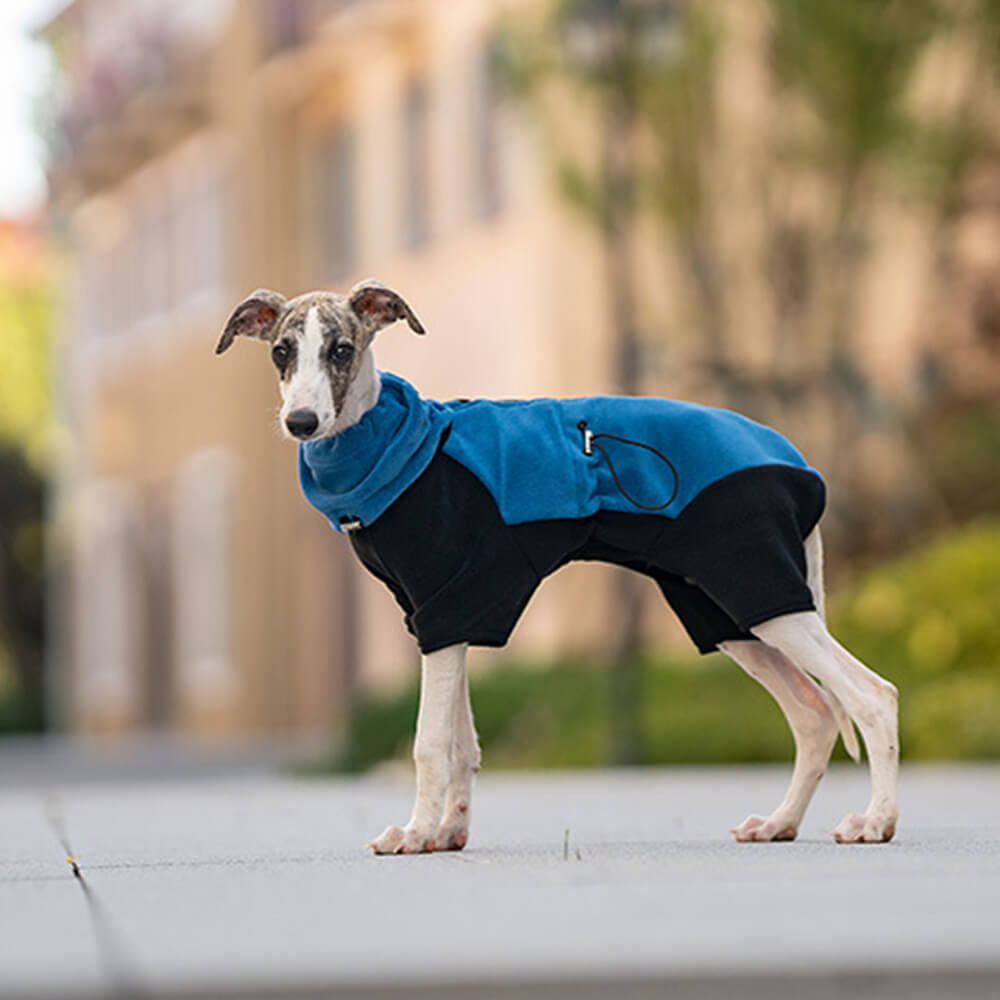 Mono polar de cobertura total para perros con cuello extraíble