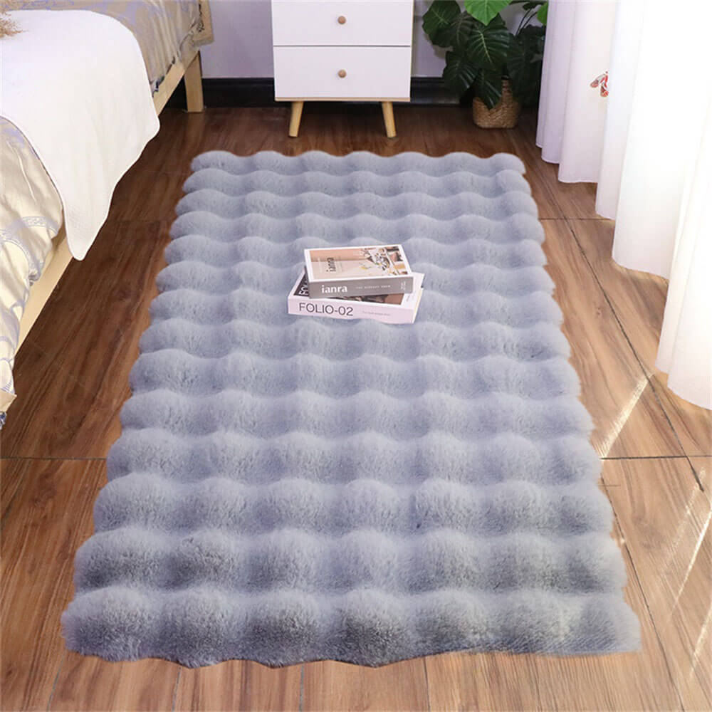 Alfombra ultra suave de felpa apta para mascotas: cómoda y duradera para su hogar