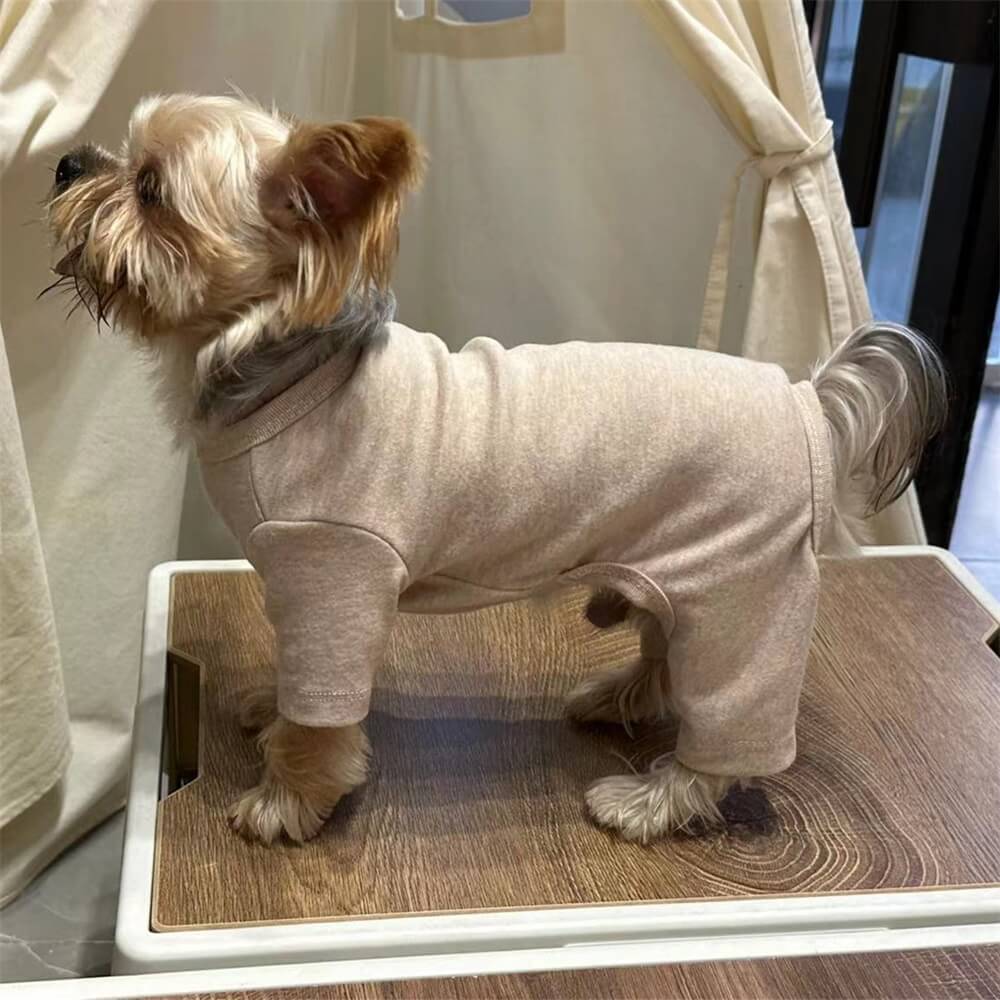 Pijamas acogedores para perros: ropa de dormir suave y cómoda para todo el cuerpo de tu mascota