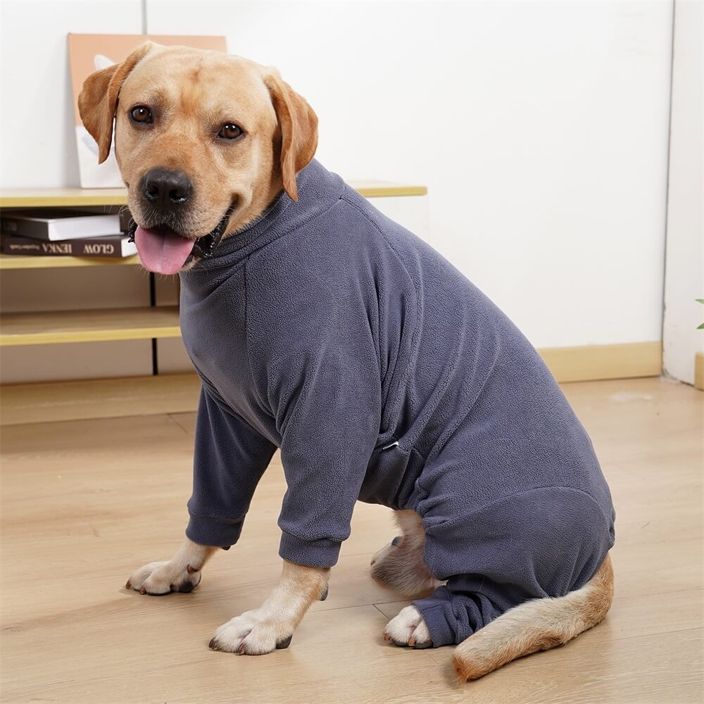 Pijamas de polar acogedores para perros: ropa de dormir perfecta para perros grandes