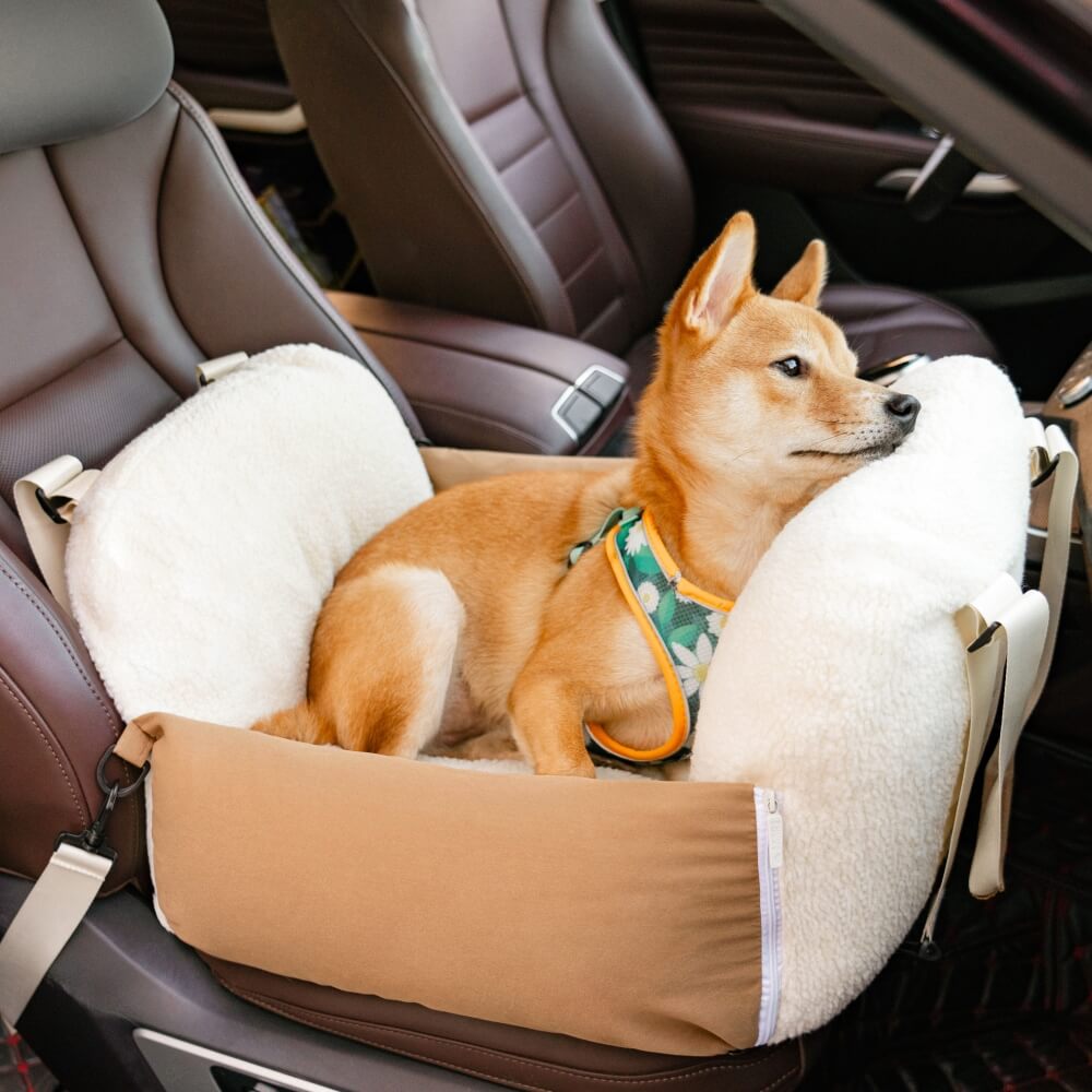 Cama grande del asiento de coche del perro del protector del cachorro de la seguridad del viaje