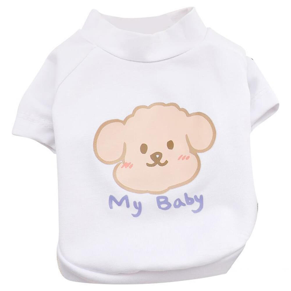 Bonita camiseta para perro "My Baby": ropa adorable y acogedora para mascotas