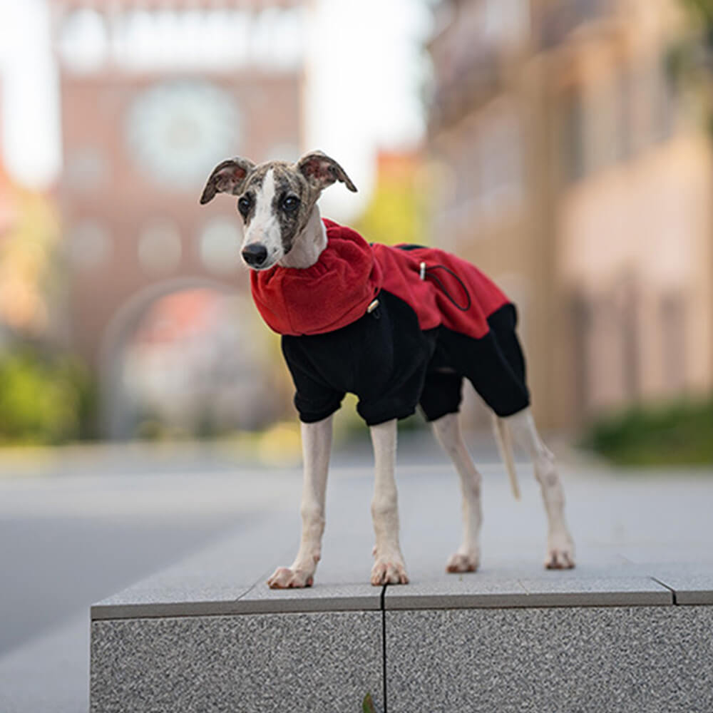 Mono polar de cobertura total para perros con cuello extraíble