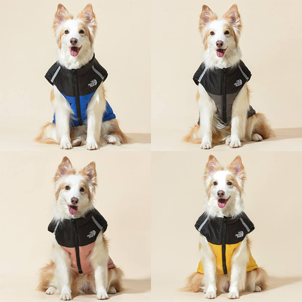 Chaleco impermeable y resistente al viento para perros: chaqueta de aventura al aire libre en 4 colores