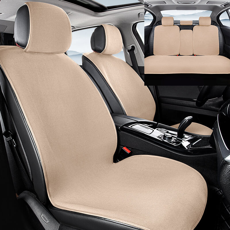 Chenille Anti-Scratch Breatable Protective Protective Corter del asiento del asiento COMPLETO