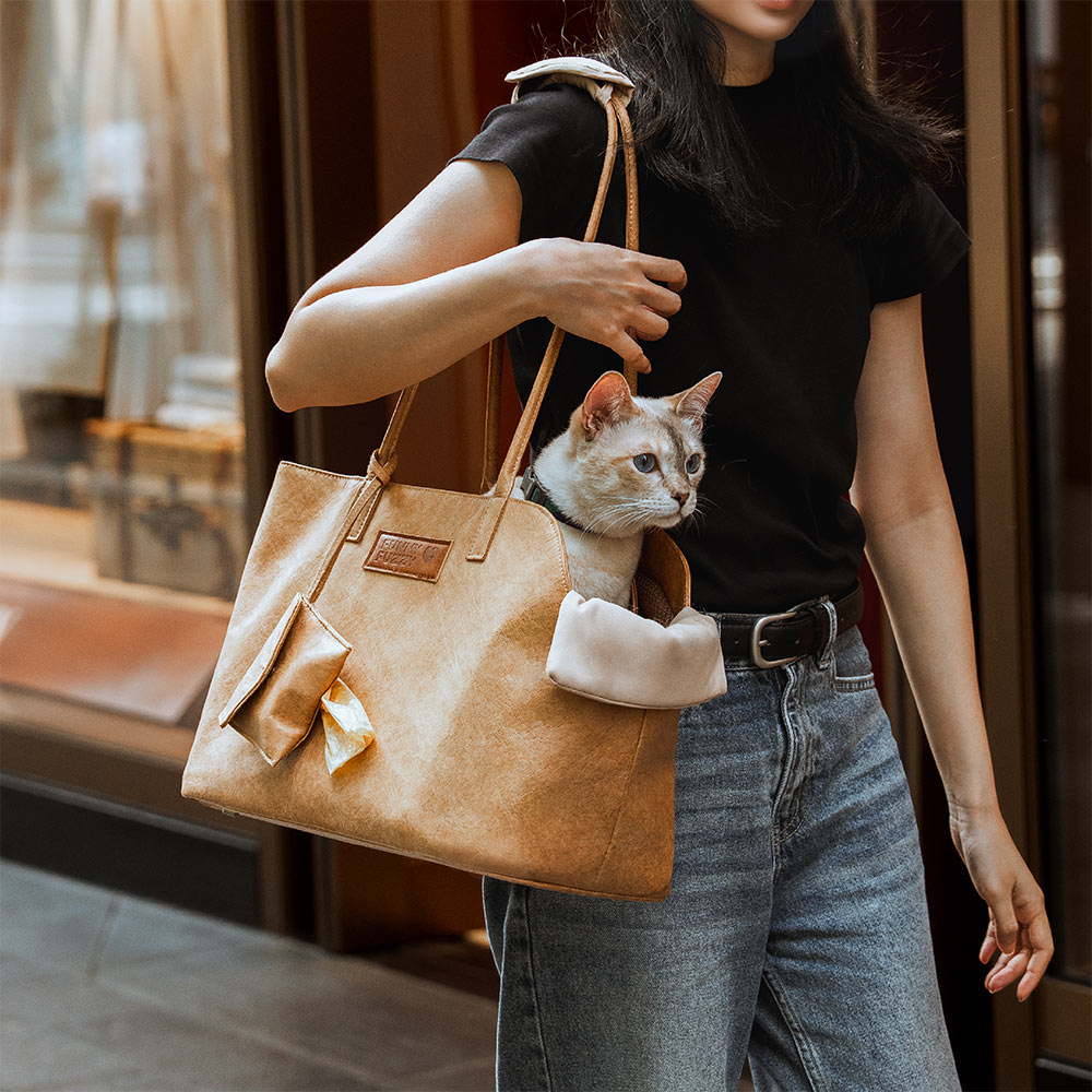 Transportín para mascotas impermeable y ecológico Dupont Vogue - City Roamer