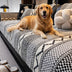 Chenille Art Corrugated Breatable No-Slip Couch Cover Coach