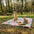 Estilo tropical - Picnic impermeable y tapa del asiento trasero de doble uso