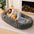 Almohada ortopédica extra grande, suave y esponjosa para perros, Cama Dount con deseño clásico para humanos y mascotas