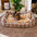Bed de perro calmante de perros de refuerzo retro a cuadros clásico - Retiro nostálgico