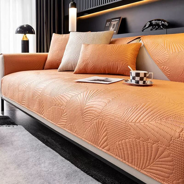 Confort Deluxe Deluxe Scratch Resistente e impermeable Sofá Cubierta de sofá Protector
