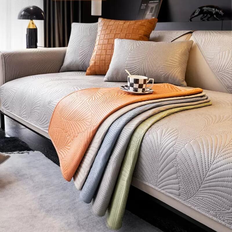 Confort Deluxe Deluxe Scratch Resistente e impermeable Sofá Cubierta de sofá Protector