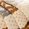 Chenille Art Corrugated Breatable No-Slip Couch Cover Coach