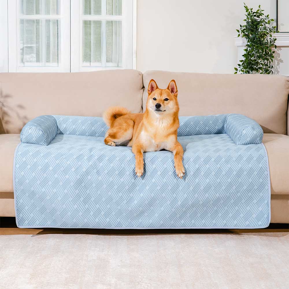 Cubierta de sofá para perros con almohadilla antideslizante y refrigerante - Chill Guard