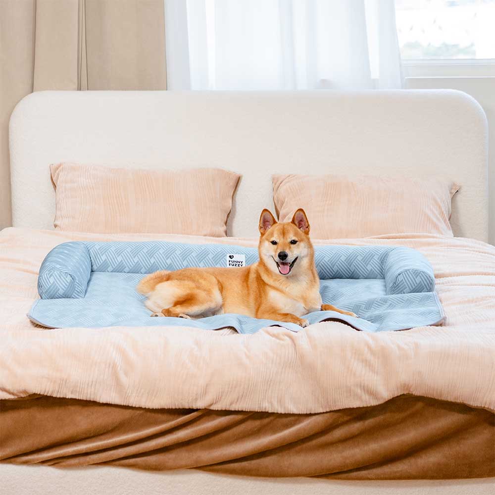 Cubierta de sofá para perros con almohadilla antideslizante y refrigerante - Chill Guard